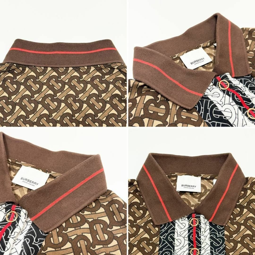 BURBERRY(バーバリー)のバーバリー ポロシャツ TBロゴ XS メンズ/レディースM相当 ユニセックス メンズのトップス(ポロシャツ)の商品写真