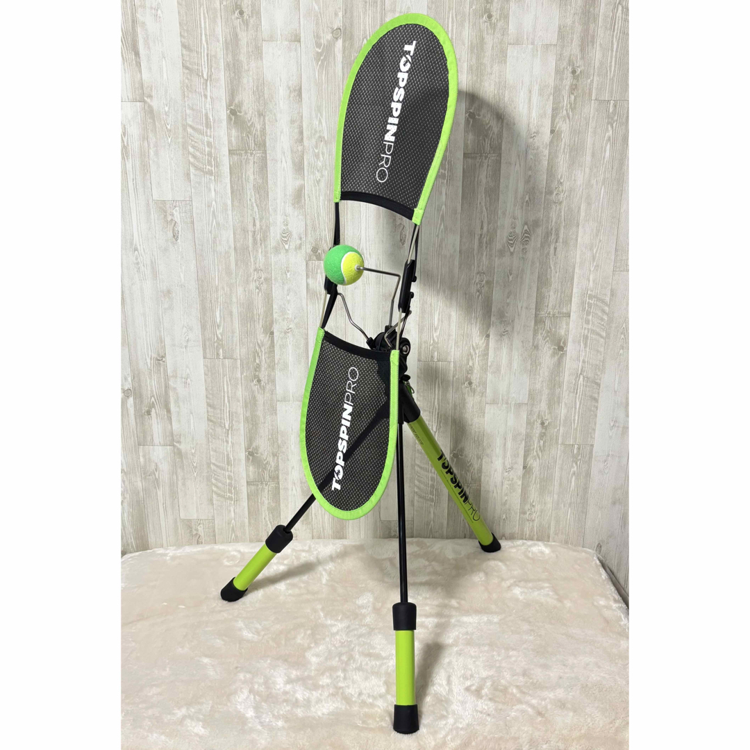 トップスピンプロ テニス 練習 TOPSPINテニス練習器具 トップスピンプロの通販 by M.K｜ラクマ