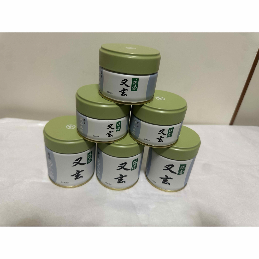 UJI MATCHA宇治抹茶　丸久小山園 又玄40g 20g 缶6個セット 食品/飲料/酒の飲料(茶)の商品写真