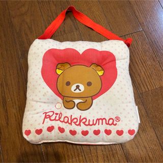 リラックマ(リラックマ)のリラックマ ミニクッション ミニ座布団　20cm(キャラクターグッズ)