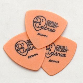 新品 ダンドレアUSA ギターピック3枚セット 三角 0.60mm(その他)