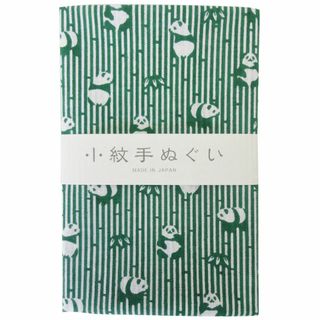 ミヤモトタオル(Miyamoto-towel)宮本 小紋手ぬぐい 笹ぱんだ 33(タオル/バス用品)