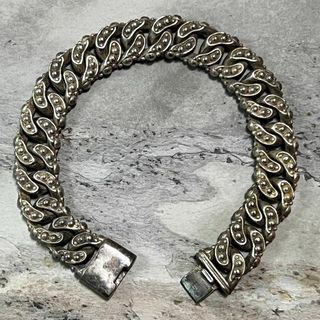 ヴィンテージ(VINTAGE)のヴィンテージ VINTAGE シルバー スパイクチェーン ブレスレット ゴシック(ブレスレット)
