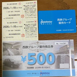 西鉄　株主優待(その他)