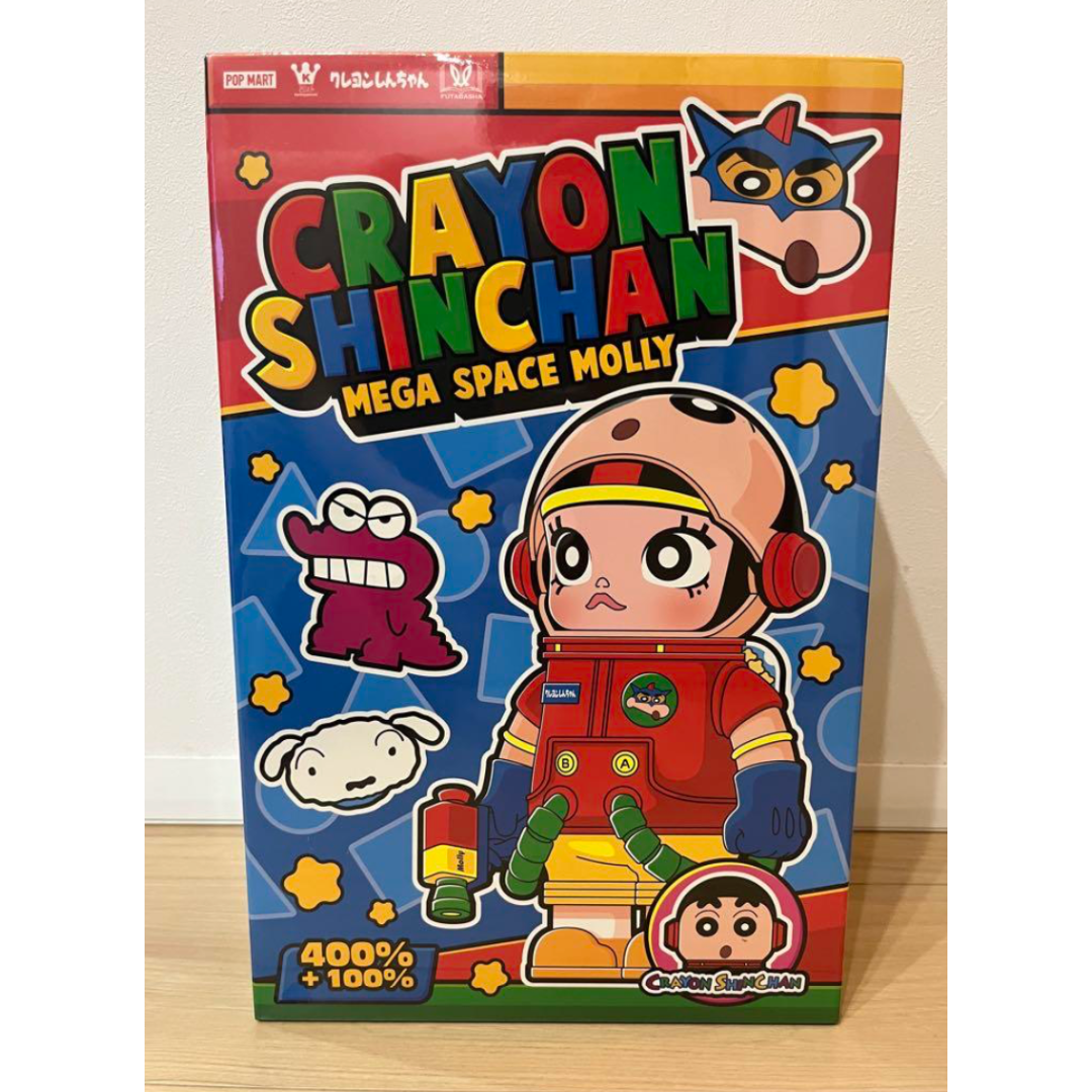 POPMART MEGA SPACE MOLLY 400%クレヨンしんちゃんの通販 by