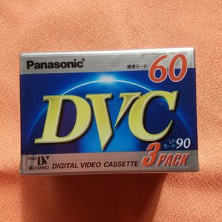 Panasonic ミニDVカセット 3本 AY-DVM60V3◇(その他)