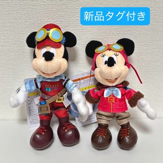 ディズニー(Disney)の※週末限定お値下げ ディズニー ドリームステイクフライト ぬいぐるみバッジ(キャラクターグッズ)