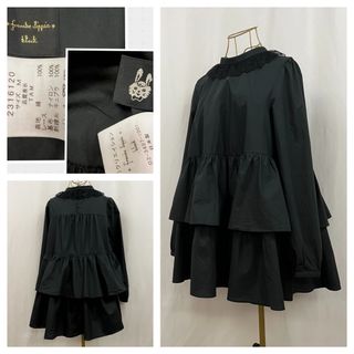 franchelippee black - franche lippee black  ティアード チュニックブラウス 