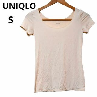 ユニクロ(UNIQLO)のコットンタイム⭐︎様★ユニクロ エアリズムUネックT半袖 S シームレスタイプ(Tシャツ(半袖/袖なし))