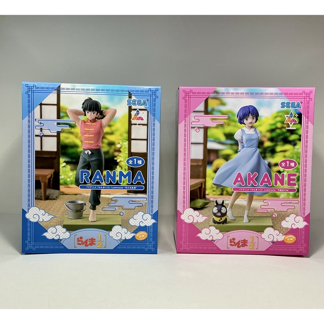「らんま1/2」Luminasta 天道あかね　早乙女らんま　フィギュアセット エンタメ/ホビーのフィギュア(アニメ/ゲーム)の商品写真