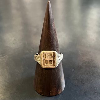 SILVER925 OLD KANJI MOTIF RING/シルバー/リング(リング(指輪))