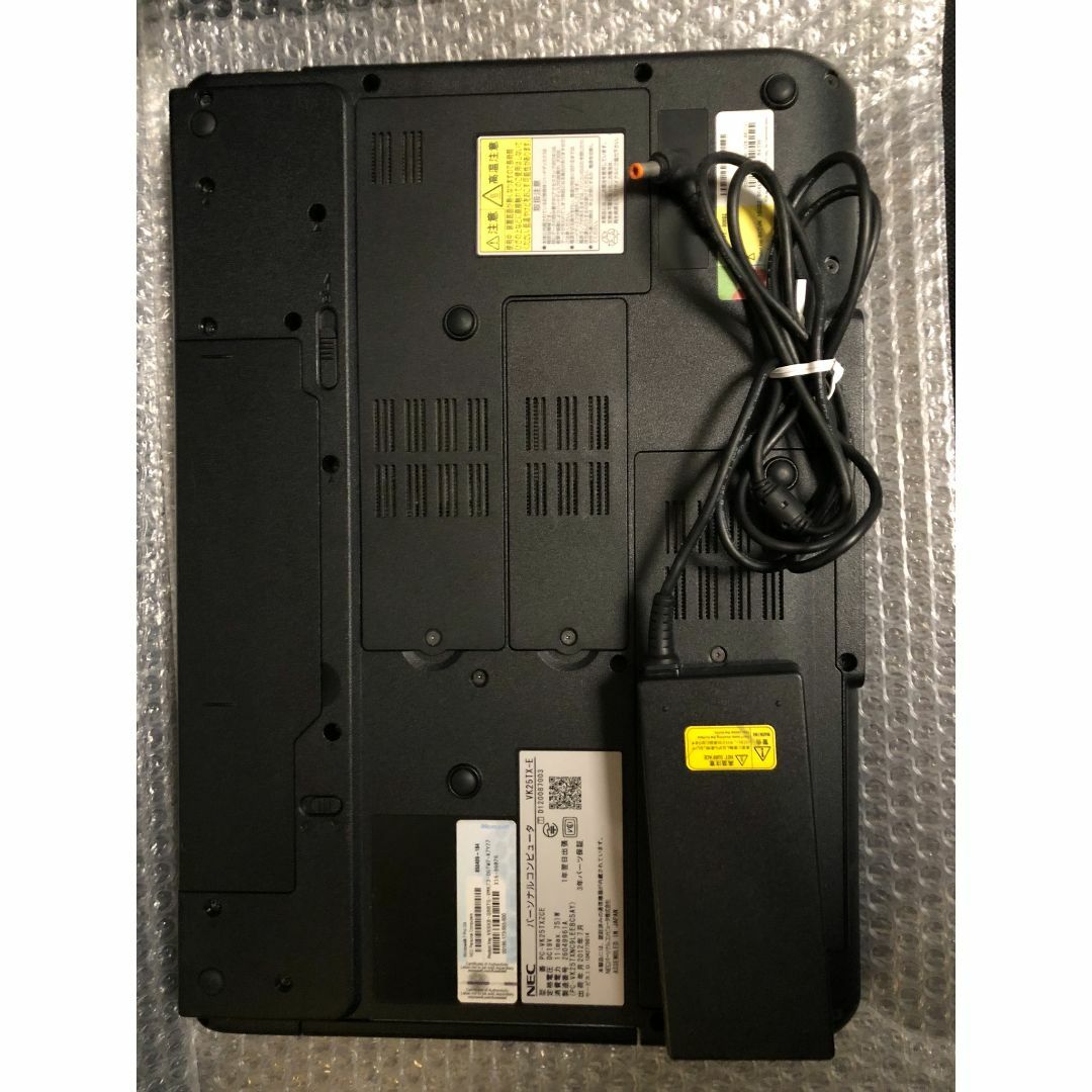 NEC(エヌイーシー)のNEC　PC-VK25TXZCE・Ci5／8G／500G・W11+Office スマホ/家電/カメラのPC/タブレット(ノートPC)の商品写真