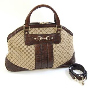グッチ(GUCCI)の グッチ 2WAYハンドバッグ ディアマンテ ホースビット(ショルダーバッグ)