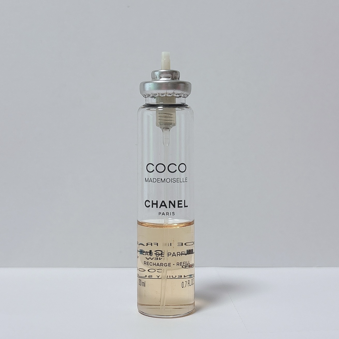 CHANEL(シャネル)の【シャネル】⭐️ココマドモアゼル EDP ツィスト&スプレイ 蓋無しレフィル 1本 コスメ/美容の香水(香水(女性用))の商品写真