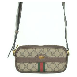 グッチ(GUCCI)のGUCCI グッチ ショルダーバッグ  グレー 【古着】【中古】【送料無料】(ショルダーバッグ)