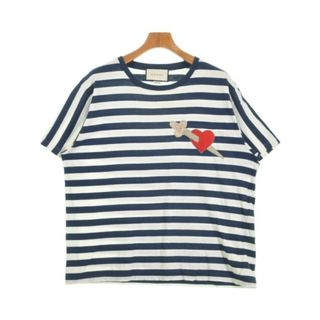 グッチ(GUCCI)のGUCCI グッチ Tシャツ・カットソー XS 紺 【古着】【中古】【送料無料】(Tシャツ/カットソー(半袖/袖なし))