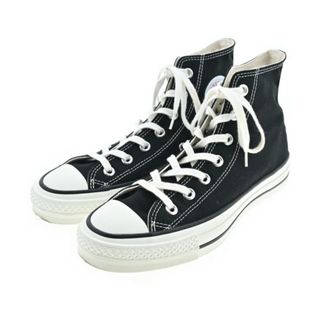 コンバース(CONVERSE)のCONVERSE コンバース スニーカー 24cm 黒 【古着】【中古】【送料無料】(スニーカー)