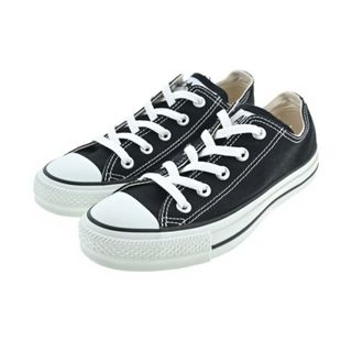 コンバース(CONVERSE)のCONVERSE コンバース スニーカー 23cm 黒 【古着】【中古】【送料無料】(スニーカー)