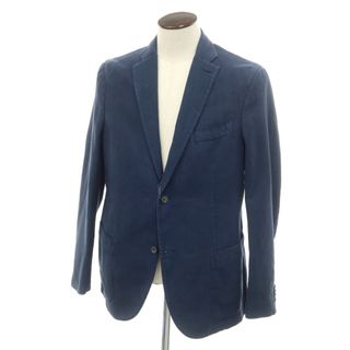 【新品】モンテドーロ Montedoro コットンリネン カジュアルジャケット ウォッシュネイビー【サイズ54】【メンズ】(テーラードジャケット)