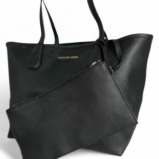 マイケルコース(MICHAEL KORS)の美品 マイケルコース トートバッグ リバーシブル レザー 大容量 ポーチ付き(トートバッグ)