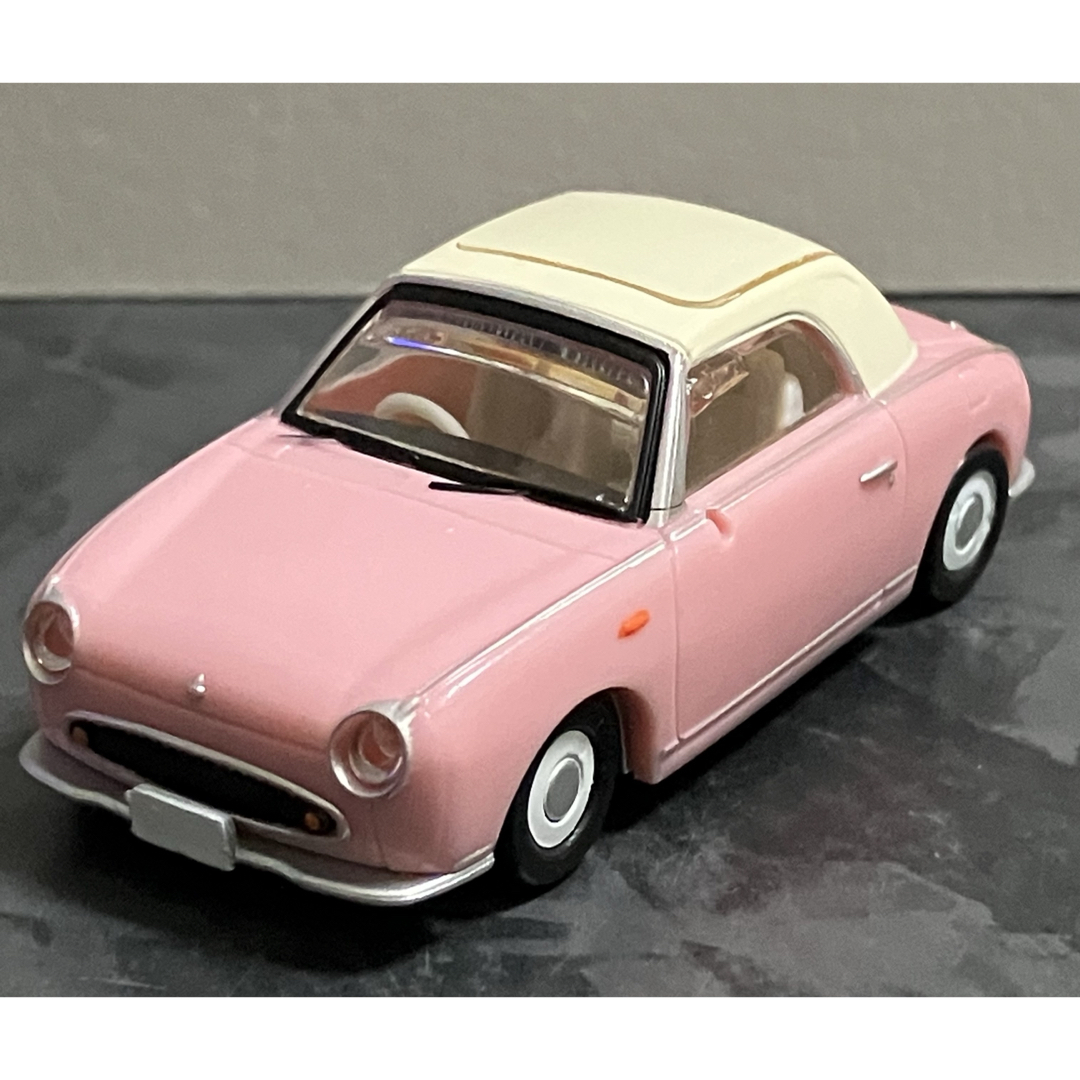 カプセルトイ　ガチャ　日産フィガロ　ミニカー エンタメ/ホビーのおもちゃ/ぬいぐるみ(ミニカー)の商品写真