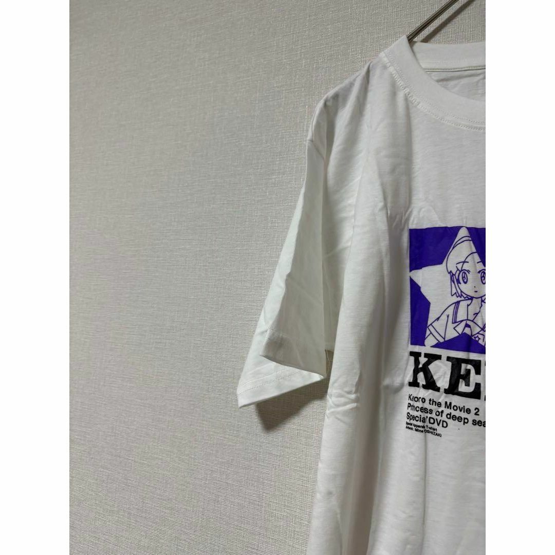 未使用　ケロロ軍曹 Tシャツ　白　メンズ　レディース　アニメキャラ F 1 エンタメ/ホビーのおもちゃ/ぬいぐるみ(キャラクターグッズ)の商品写真