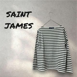 セントジェームス(SAINT JAMES)のSAINT JAMES セントジェームス　ウェッソン　長袖バスクシャツ　XXS(Tシャツ(長袖/七分))