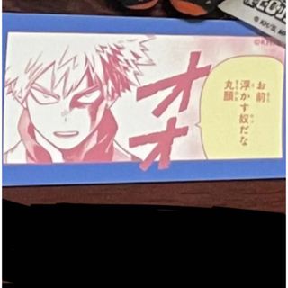 ヒロアカ　ステッカー　爆豪勝己　原画展(キャラクターグッズ)