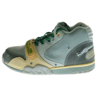 NIKE ナイキ ×トラヴィススコット AIR TRAINER 1 SP CACTUS JACK GREY HAZE DR7515-001 エアトレーナー1 カクタスジャック ハイカットスニーカー US11/29.0cm