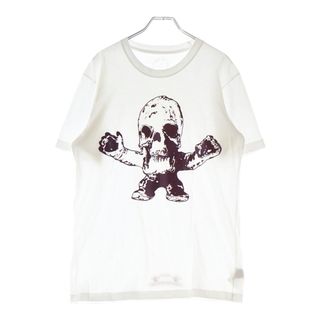 クロムハーツ(Chrome Hearts)のCHROME HEARTS クロムハーツ CH T-SHRT 1 フォティハリスティータプリント 半袖Tシャツ カットソー ホワイト(Tシャツ/カットソー(半袖/袖なし))