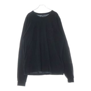 クロムハーツ(Chrome Hearts)のCHROME HEARTS クロムハーツ CH L S 1 ネックロゴ 長袖Tシャツ カットソー ロンT ブラック(Tシャツ/カットソー(七分/長袖))