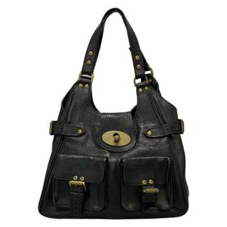 マルベリー(Mulberry)のMULBERRY(マルベリー) トートバッグ - 黒 レザー(トートバッグ)
