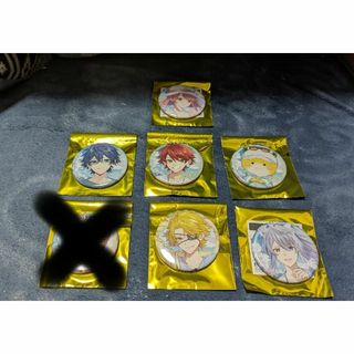 からぴち夏休み ひらかたパーク ランダム缶バッジ6個セット(キャラクターグッズ)