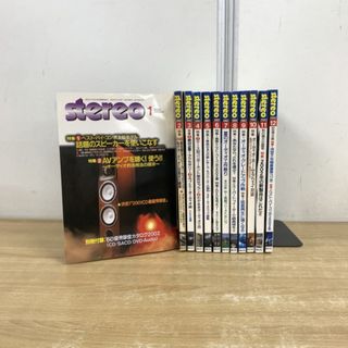 ▲01)【同梱不可】月刊ステレオ 2002年1月号〜12月号 全12冊セット/音楽之友社/Stereo/オーディオ雑誌/バックナンバー/別冊付録/B(その他)