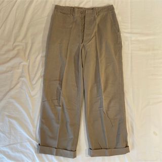 【vintage us army trousers 1950's】(チノパン)