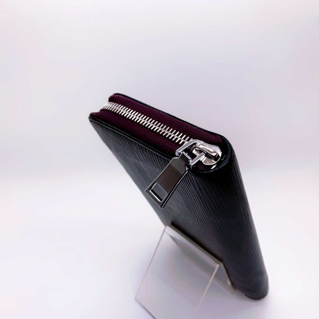 【極美品 最新モデル】 ルイヴィトン ジッピーウォレット エピ ノワール LOUIS VUITTON - ✨極美品✨ルイヴィトン エピ ジッピー