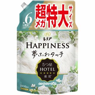 【人気商品】レノア ハピネス 夢ふわタッチ 柔軟剤 ホワイトティー 詰め替え 1(洗剤/柔軟剤)