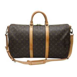 ルイヴィトン(LOUIS VUITTON)の極美品 LOUIS VUITTON ルイヴィトン モノグラム キーポルバンドリエール50 ブラウン M41416 ボストンバッグ 中古 4b004662(ボストンバッグ)
