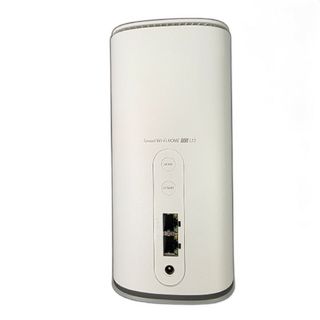 ゼットティーイー(ZTE)のSpeed Wi-Fi HOME 5G L13 ホワイト ZTR02SWU(PC周辺機器)