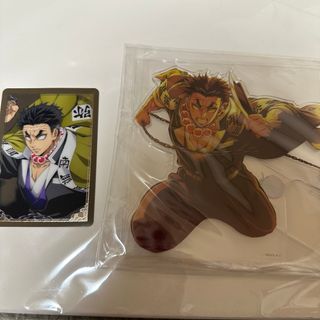 鬼滅の刃　無限城　悲鳴嶼行冥　アクリルスタンド　箔押しランダムカード(キャラクターグッズ)