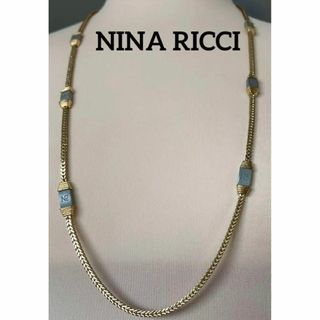 ニナリッチ(NINA RICCI)のヴィンテージNINA RICCIゴールドロングネックレス(ネックレス)