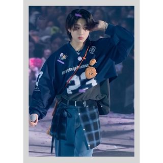 ストレイキッズ(Stray Kids)の27 Stray Kids ハン 写真:L版89×127mm(アイドルグッズ)