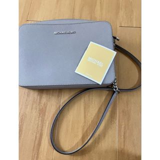 マイケルコース(MICHAEL KORS)の【美品】マイケルコース ショルダーバッグ グレー(ショルダーバッグ)