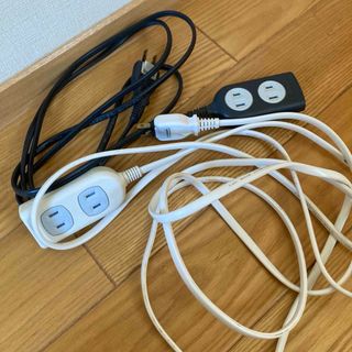 延長コード　２本(変圧器/アダプター)