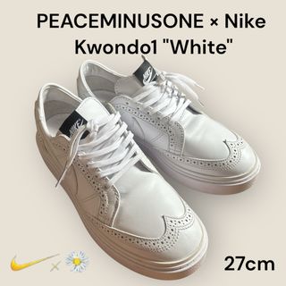 PEACEMINUSONE × Nike Kwondo1 "White" 27