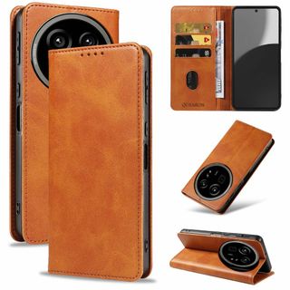 【色:カーキ_サイズ:AQUOS R9 Pro 用】QUEASON【AQUOS (その他)