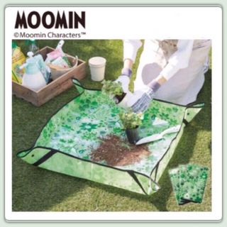 ムーミン(MOOMIN)の【MOOMIN】ムーミン リトルミイ サニーシート〈グリーン〉新品(キャラクターグッズ)