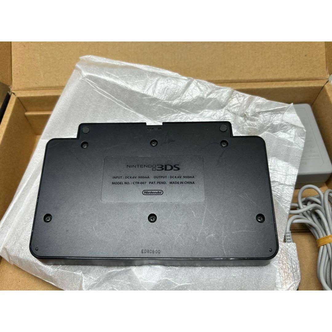 箱付き完品✨Nintendo 任天堂 3DS コスモブラック エンタメ/ホビーのゲームソフト/ゲーム機本体(携帯用ゲーム機本体)の商品写真