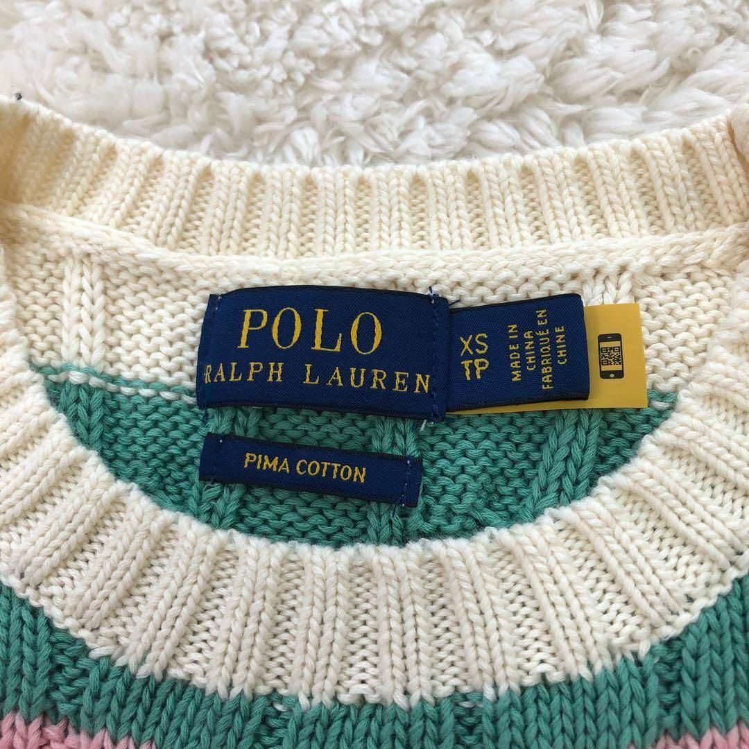 【新品★正規品】匿名配送 POLO ラルフローレン ケーブルニット半袖セーターM POLO RALPH LAUREN - Polo Ralph Lauren 半袖 ケーブルニット