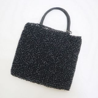アンテプリマ(ANTEPRIMA)の【ANTEPRIMA】アンテプリマ ワイヤーバッグ スタンダード スクエア ミディアム ブラック/br5982br(トートバッグ)